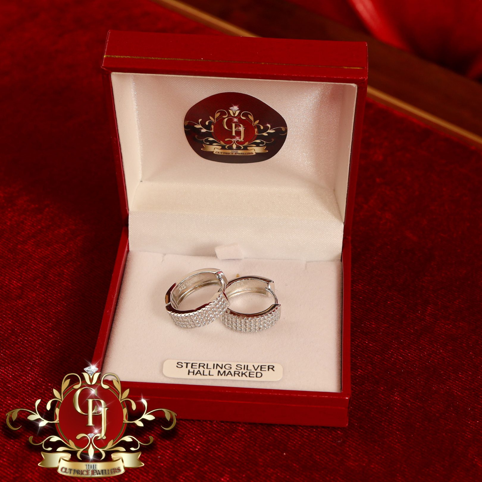 The "Kylie" Huggies (Sterling Silver)