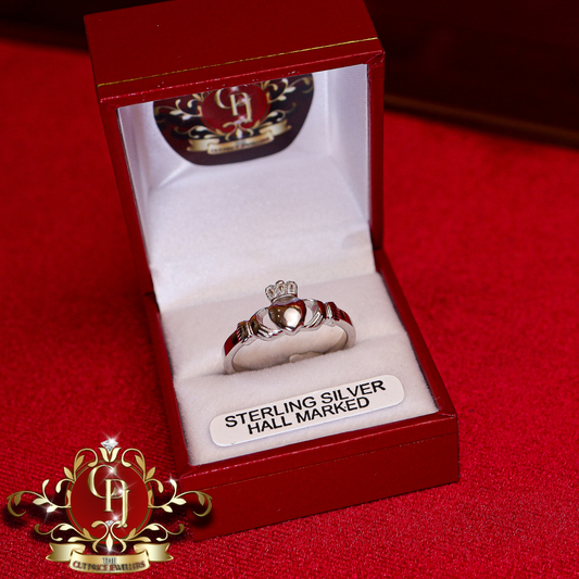 Sterling Silver Claddagh Ring | The Cut Price Jewellers