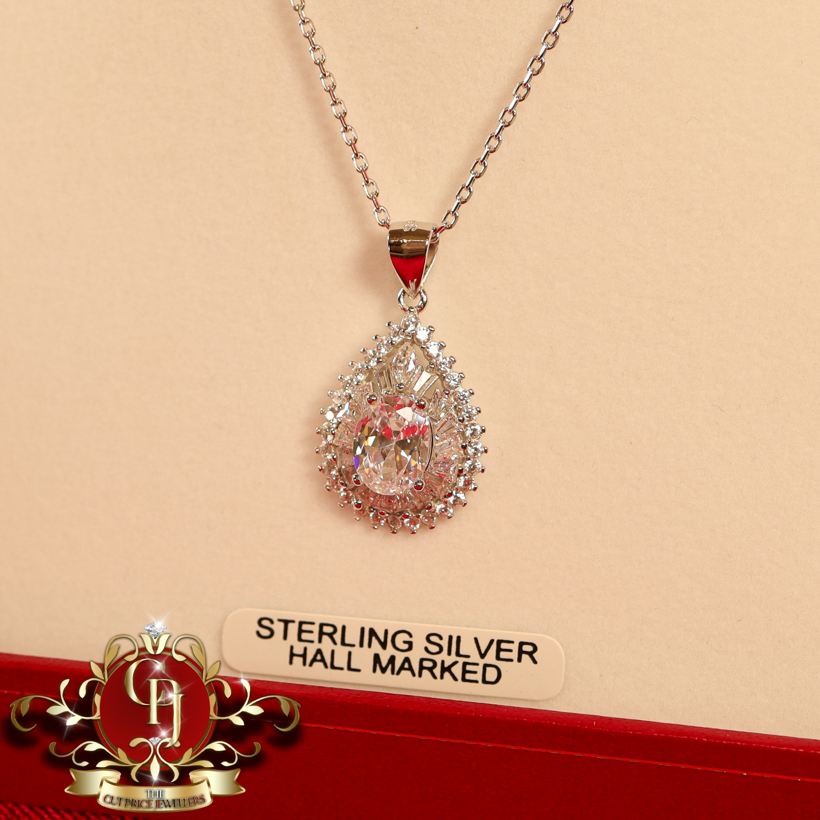 CHRISTMAS DROP NO.4: The "Dakota" Set (Sterling Silver with Cubic Zirconia) | The Cut Price Jewellers