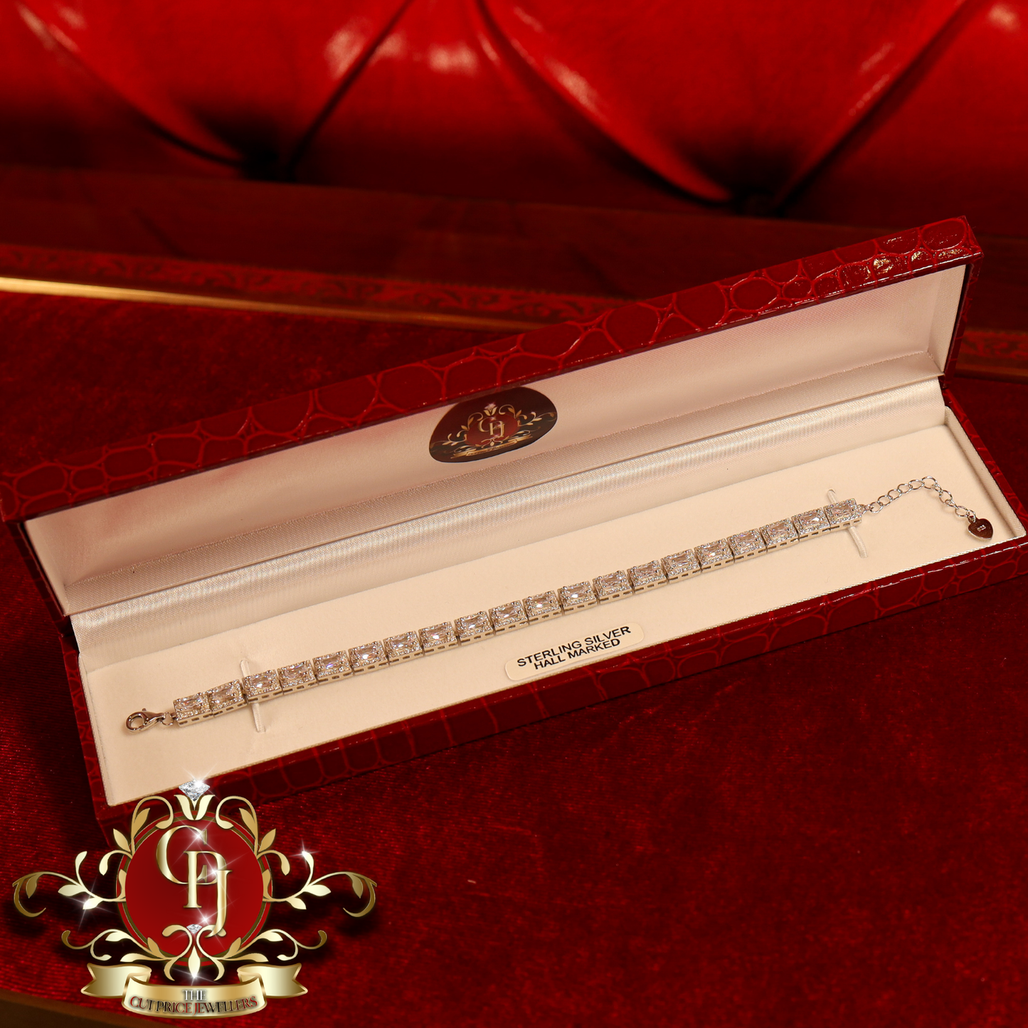 Sterling Silver "Diana" Tennis Bracelet | The Cut Price Jewellers