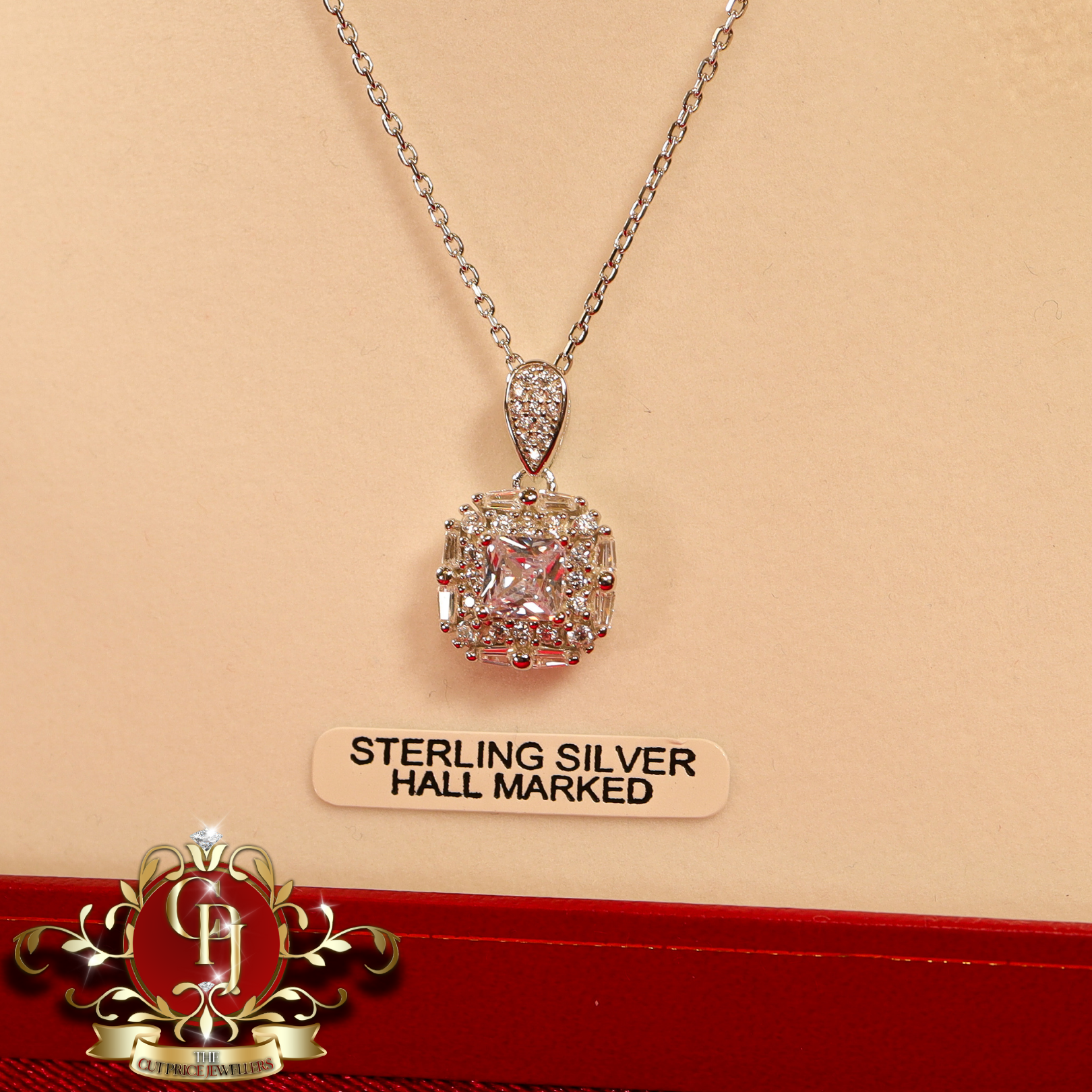 CHRISTMAS DROP NO.6: The "Gloria" Set (Sterling Silver with Cubic Zirconia)