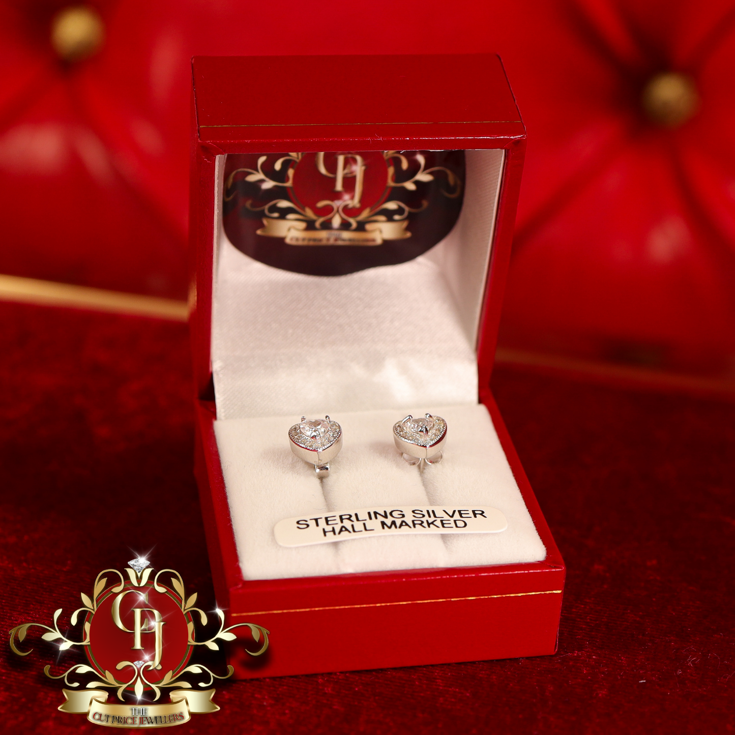 CHRISTMAS DROP NO.1: The "Lovey" Studs (Sterling Silver) | The Cut Price Jewellers