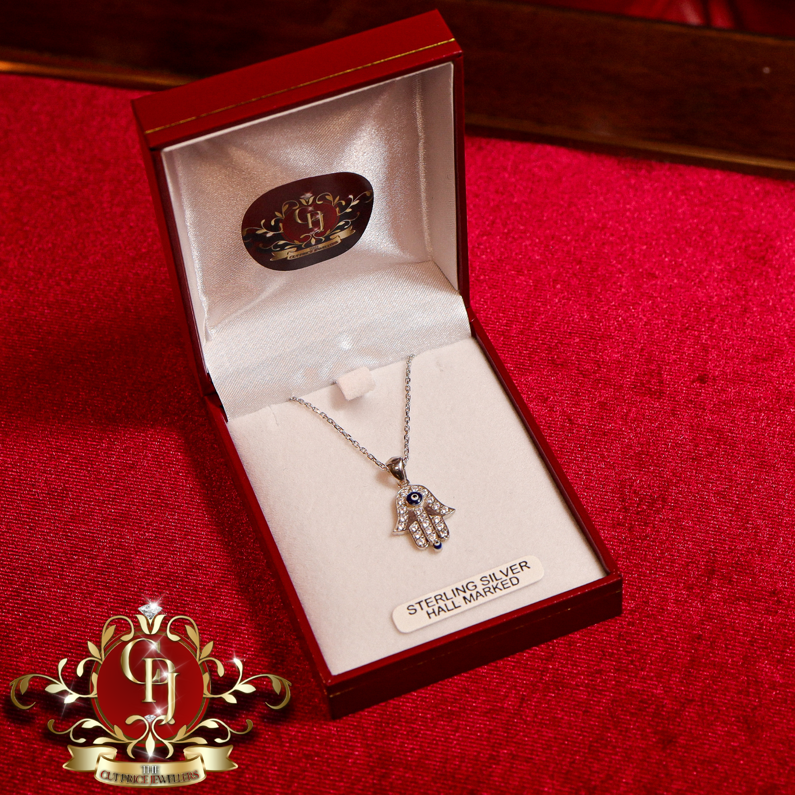 Sterling Silver "Hamsa" Chain