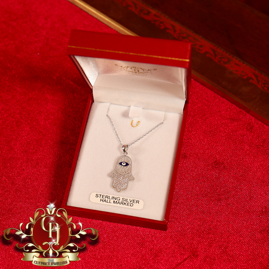Sterling Silver "Hamsa" Chain | The Cut Price Jewellers