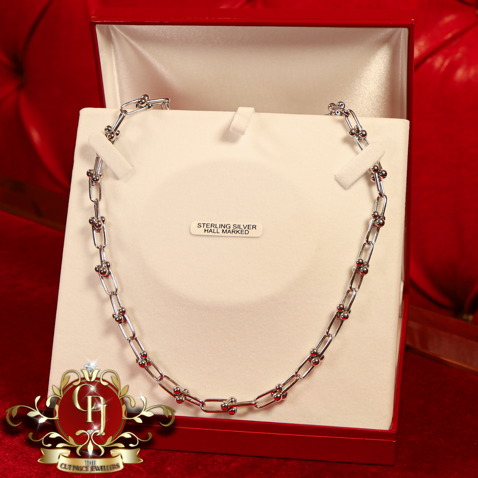 Sterling Silver Hardware Chain