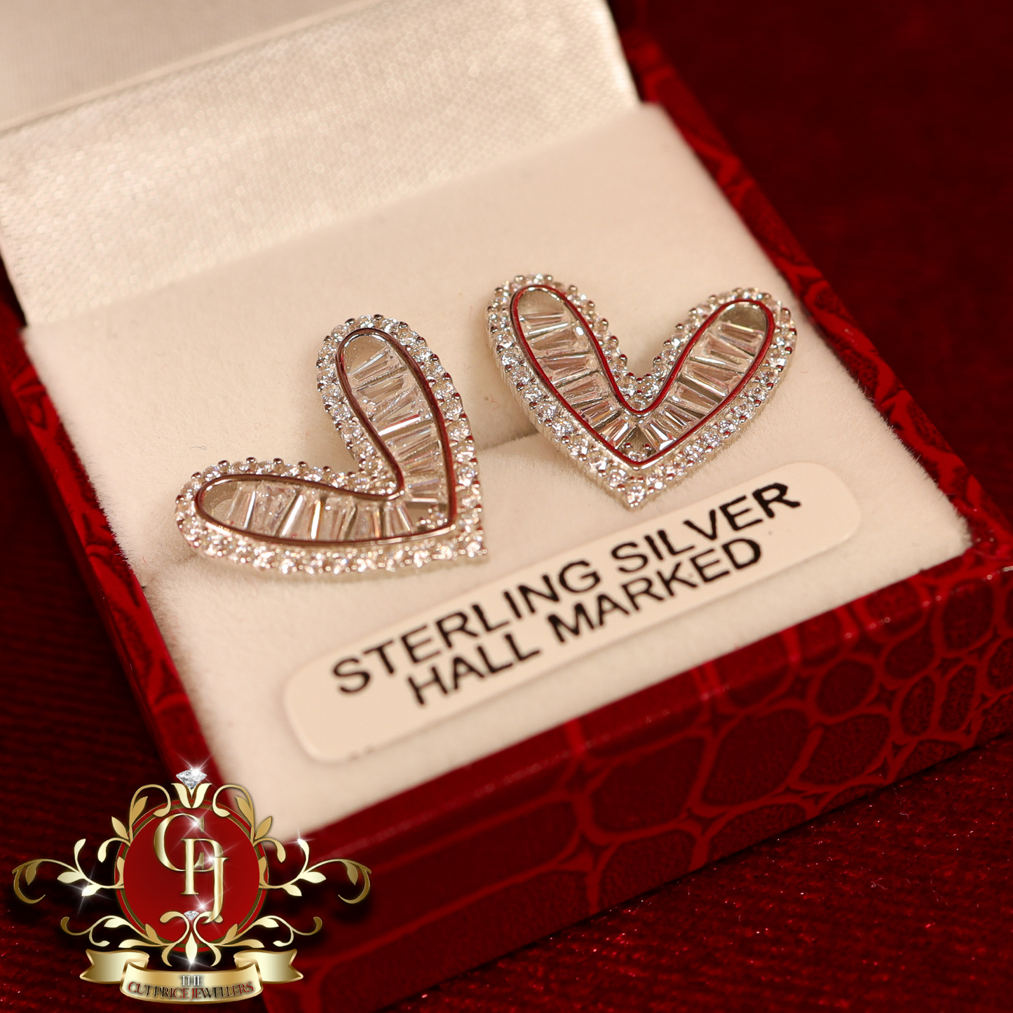 CHRISTMAS DROP NO.2: The "Harper" Stud Earrings (Sterling Silver) | The Cut Price Jewellers