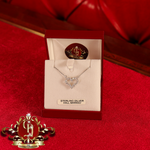 The "Love Heart" Chain (Sterling Silver with Cubic Zirconia)