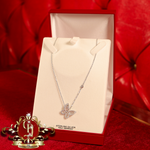 CHRISTMAS DROP NO.4: The "Heidi" Butterfly Chain (Sterling Silver with Cubic Zirconia) | The Cut Price Jewellers
