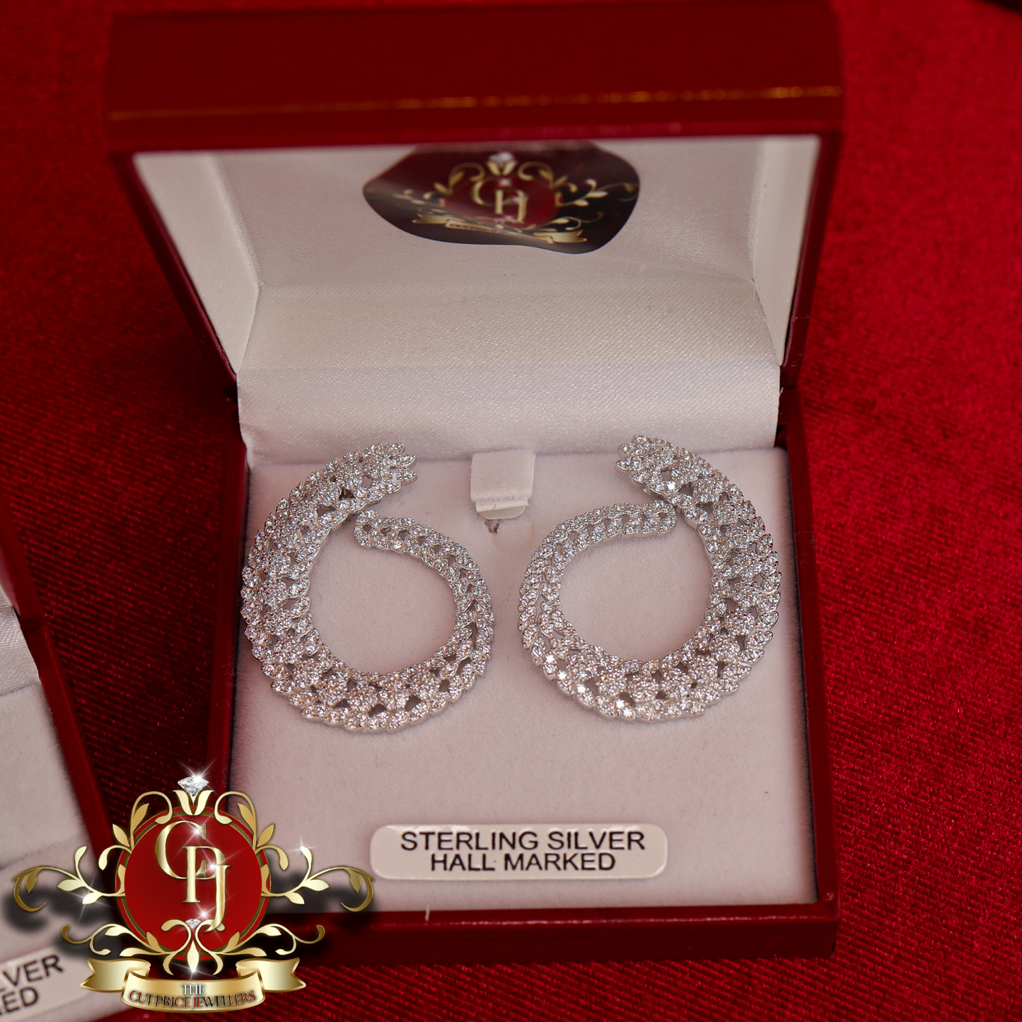 Sterling Silver Earrings & Ring Set Saibh | The Cut Price Jewellers