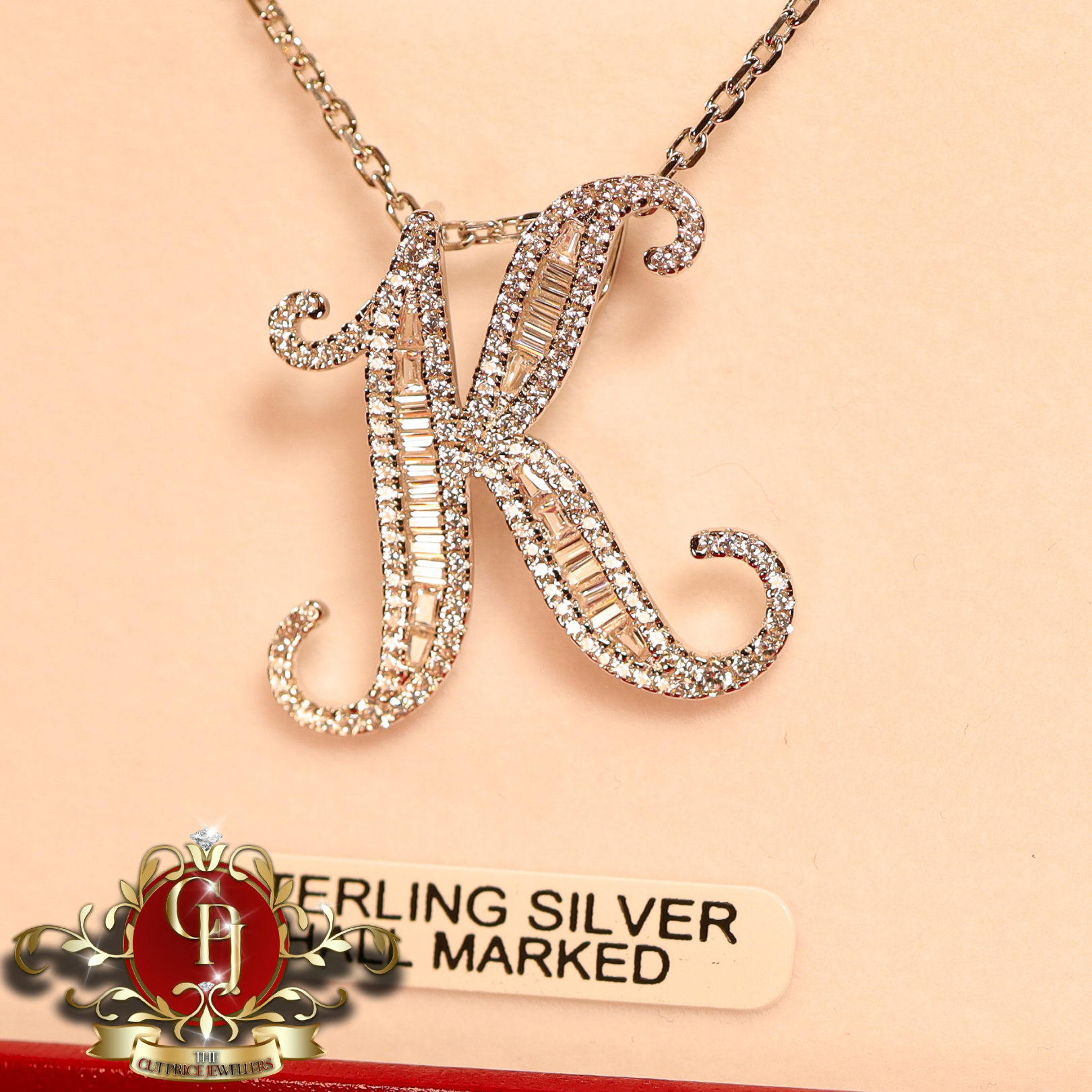 Baguette Initial on Chain