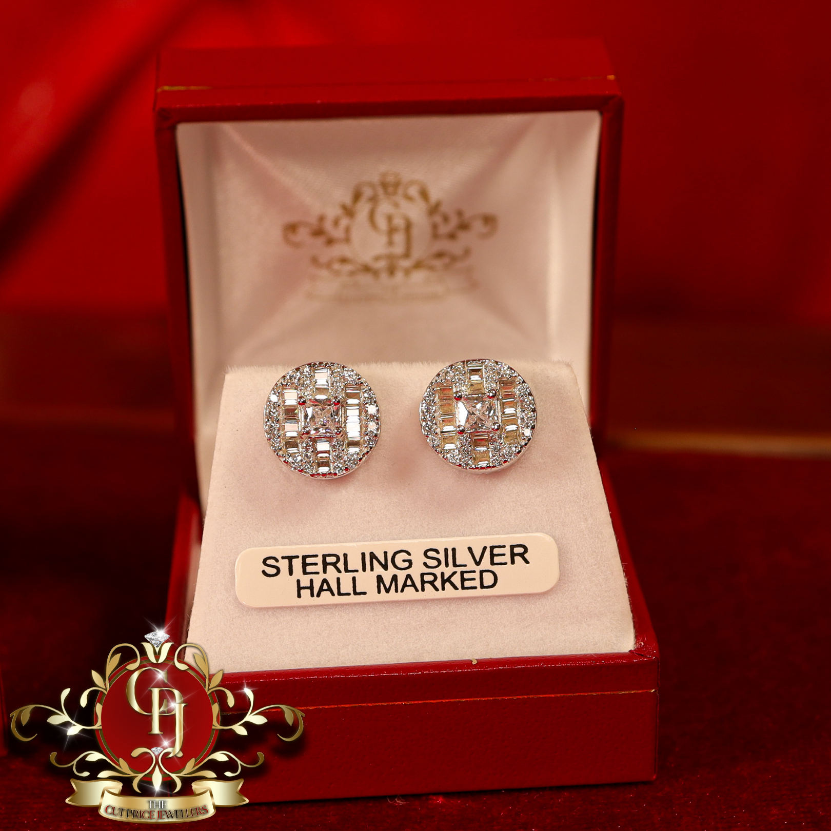 CHRISTMAS DROP NO.6: The "Milan" Set (Sterling Silver with Cubic Zirconia)