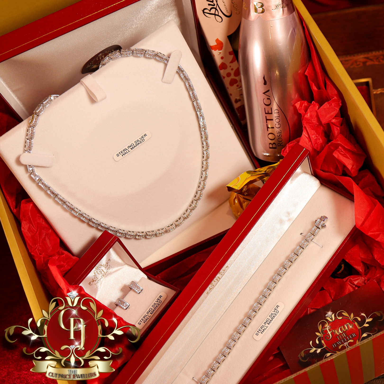 "My Always" Gift Box (Sterling Silver with Cubic Zirconia)