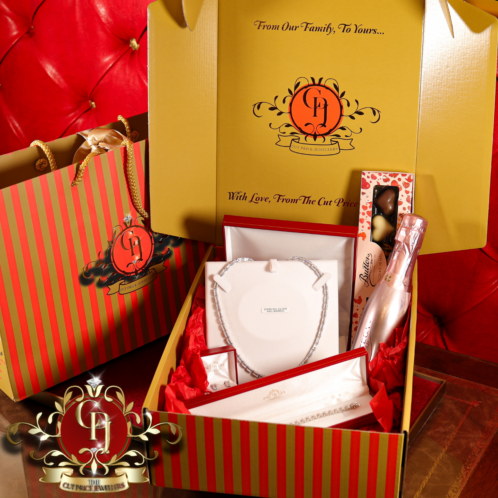 "My Always" Gift Box (Sterling Silver with Cubic Zirconia)