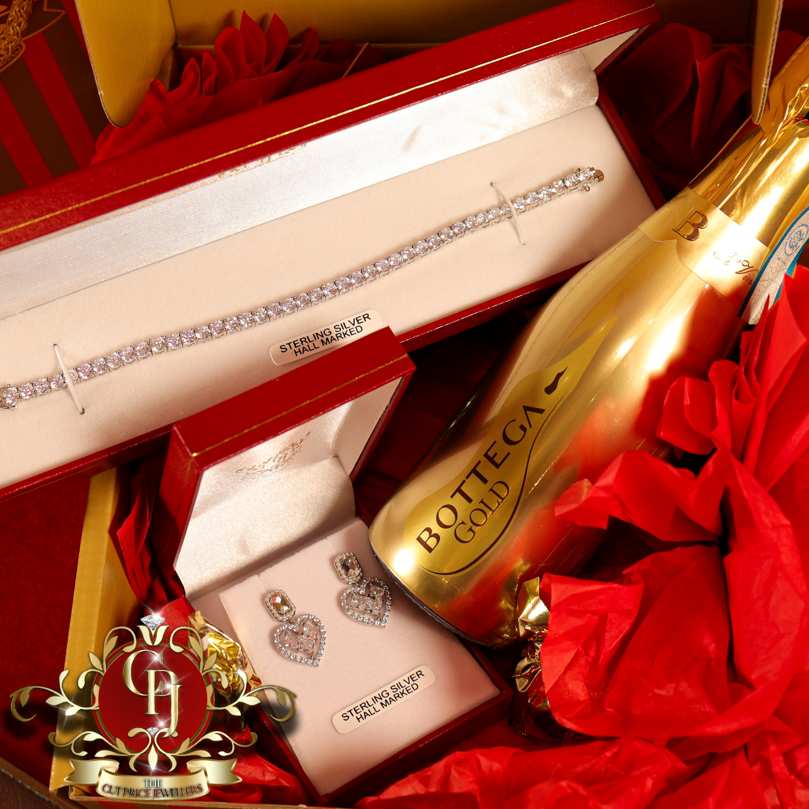 "My Everlasting" Gift Box (Sterling Silver with Cubic Zirconia)