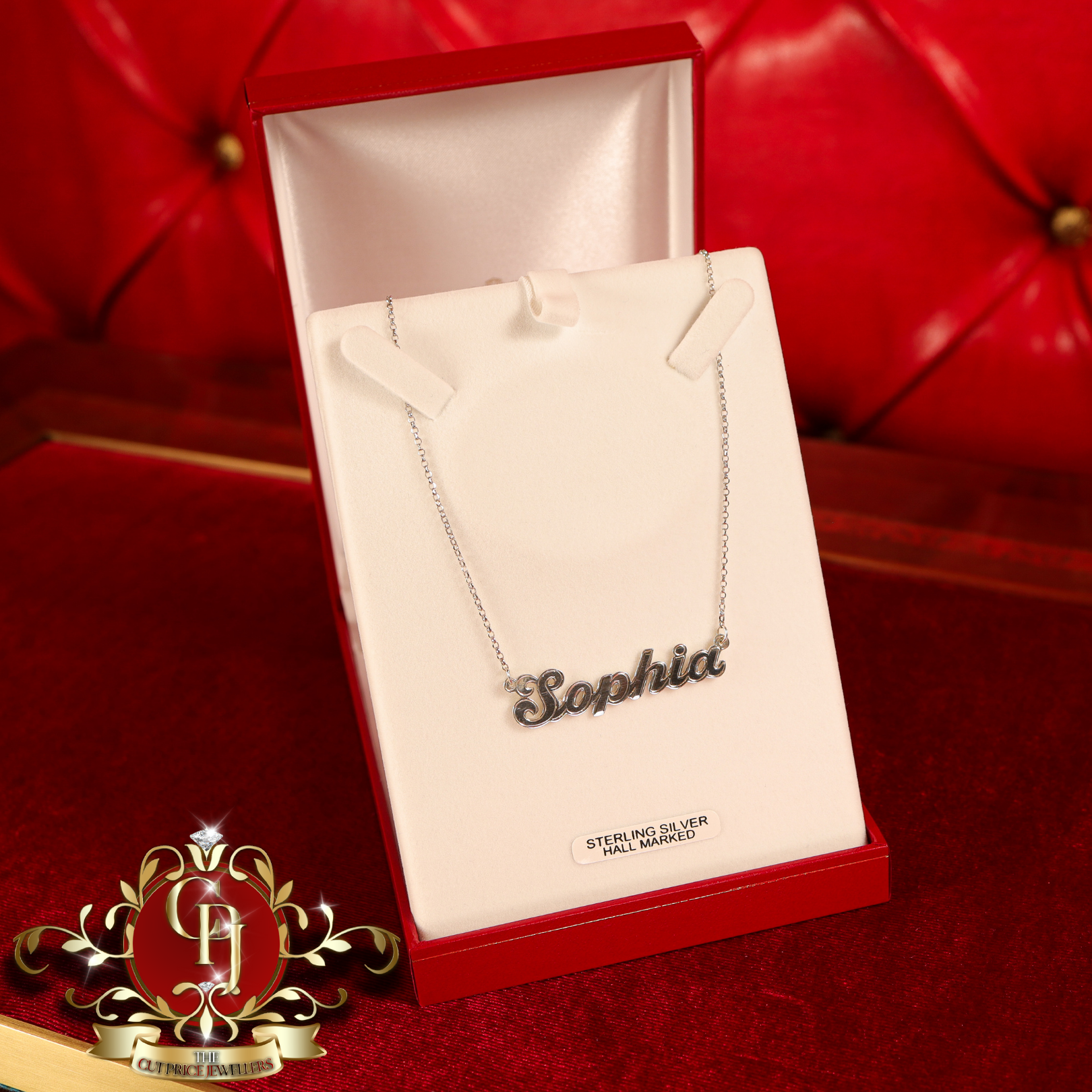 Handmade Sterling Silver Name Chain