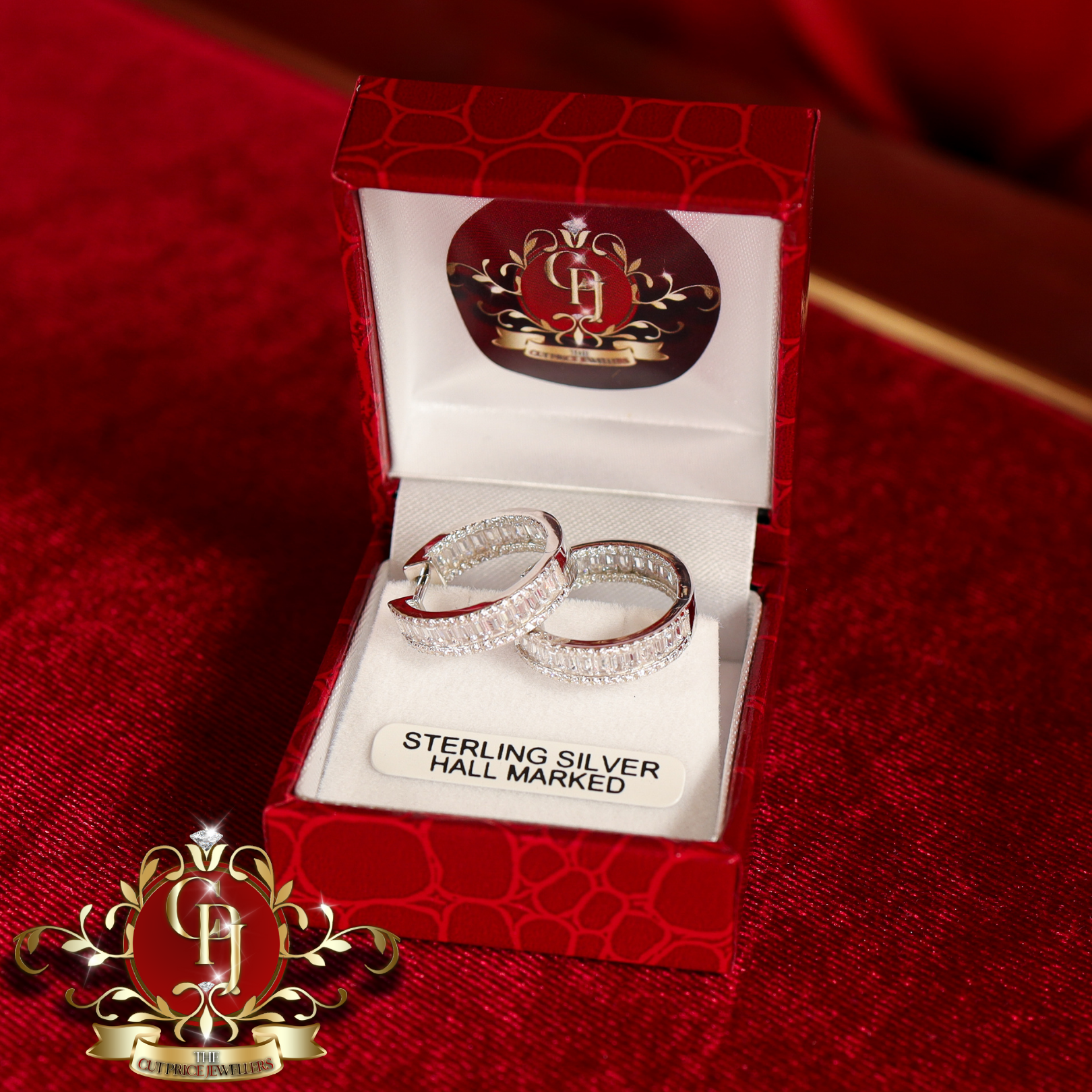 The "Nara" Hoops (Sterling Silver)