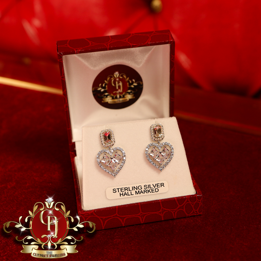 CHRISTMAS DROP NO.3: The "Raelynn" Drop Earrings (Sterling Silver) | The Cut Price Jewellers