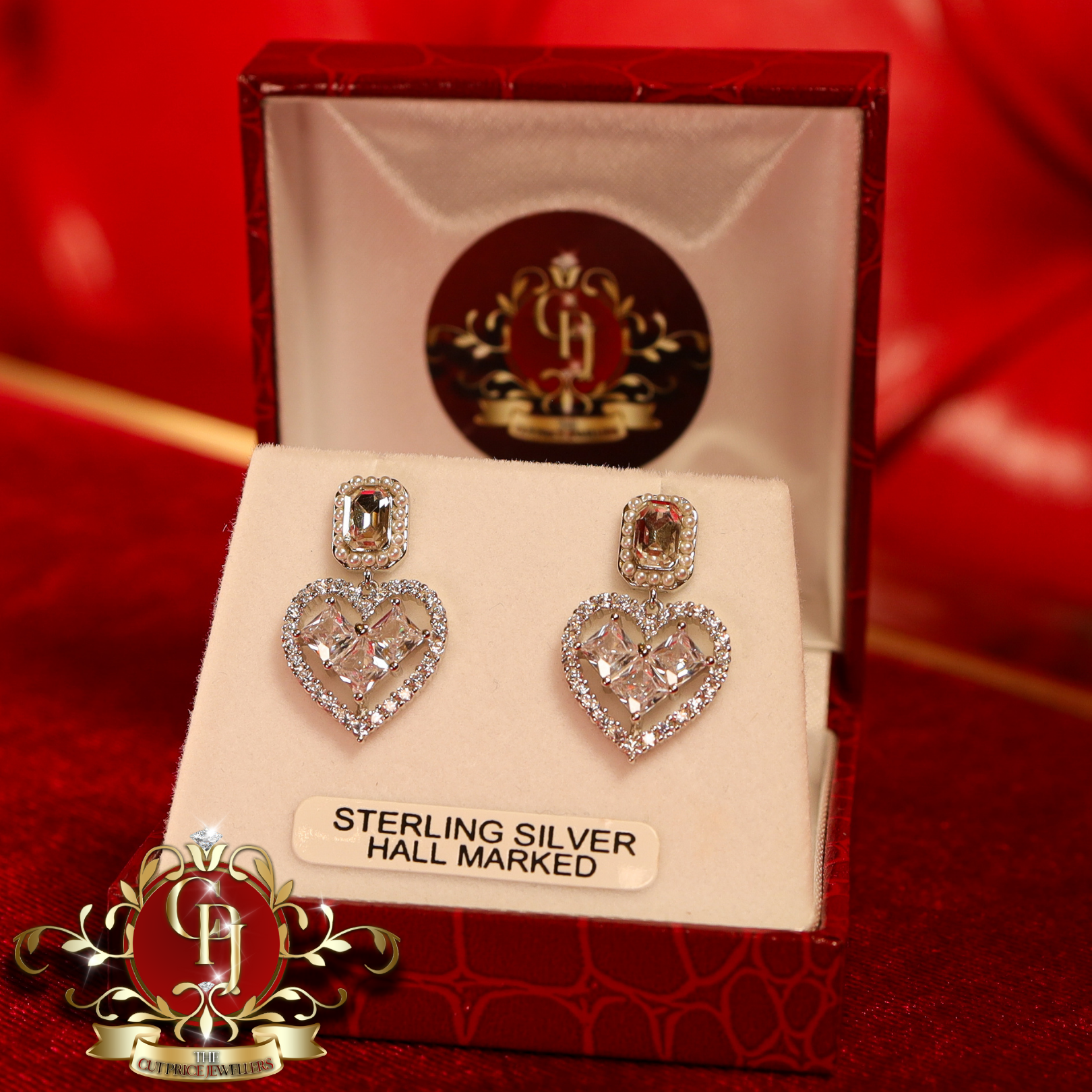 CHRISTMAS DROP NO.3: The "Raelynn" Drop Earrings (Sterling Silver)
