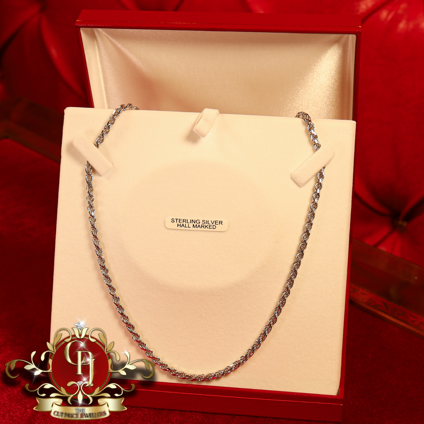 Sterling Silver Rope Chain | The Cut Price Jewellers