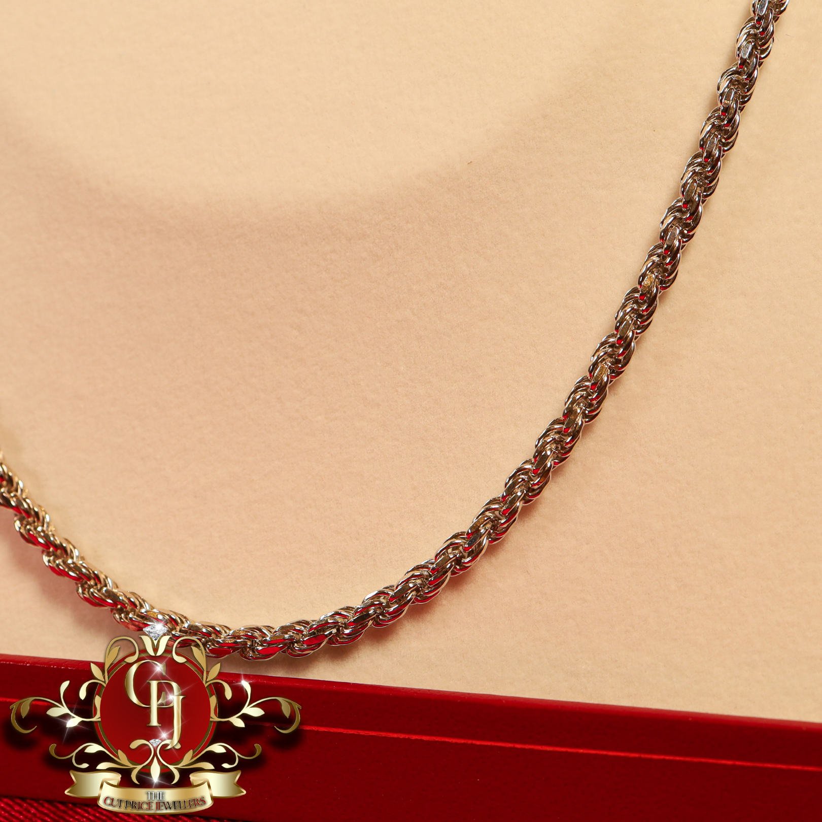 Sterling Silver Rope Chain