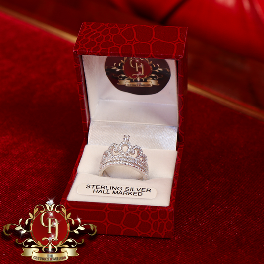 CHRISTMAS DROP NO.1: The "Royalty" Ring (Sterling Silver with Cubic Zirconia) | The Cut Price Jewellers