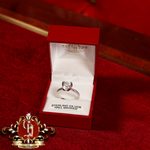 Sterling Silver Moissanite Ring