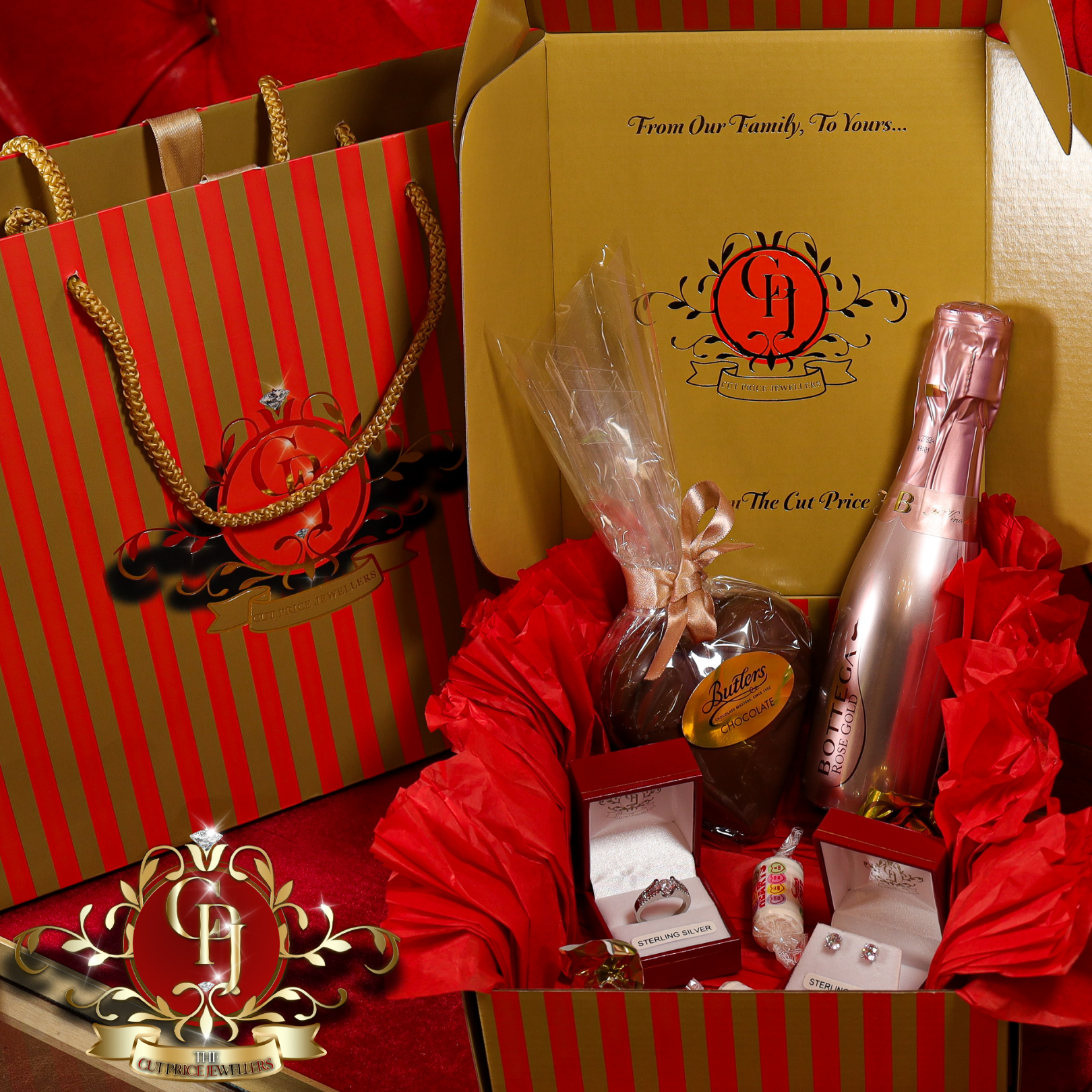 "Promise You'll Be Mine" Gift Box (Sterling Silver with Cubic Zirconia)