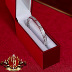 Sterling Silver Screwhead Bangle