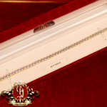 9ct Tennis Bracelet with Cubic Zirconia