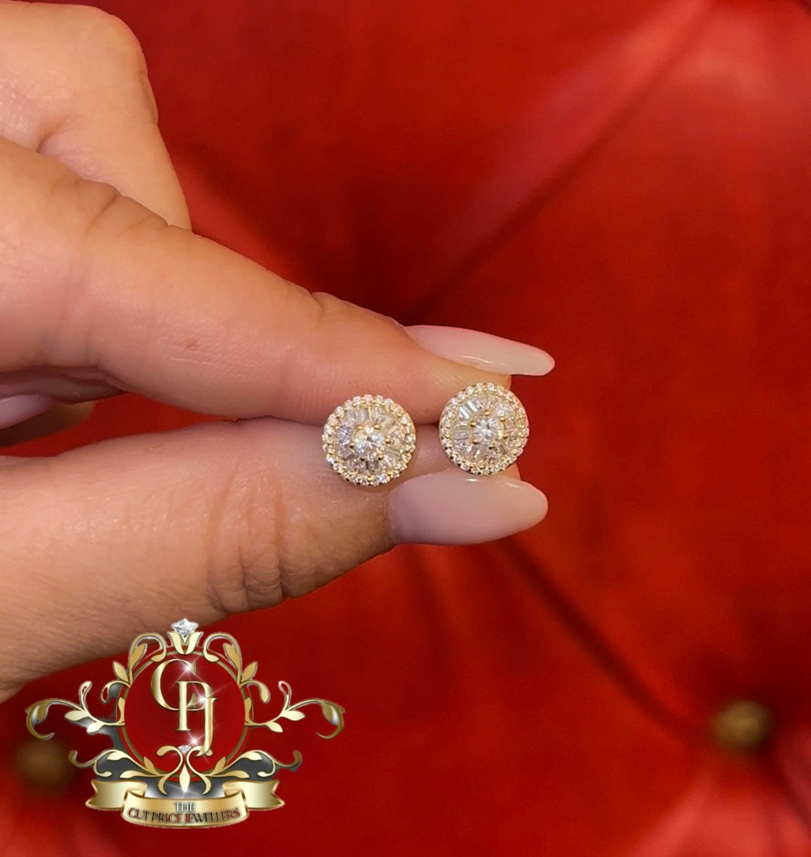 The "Rosa" Stud Earring | The Cut Price Jewellers