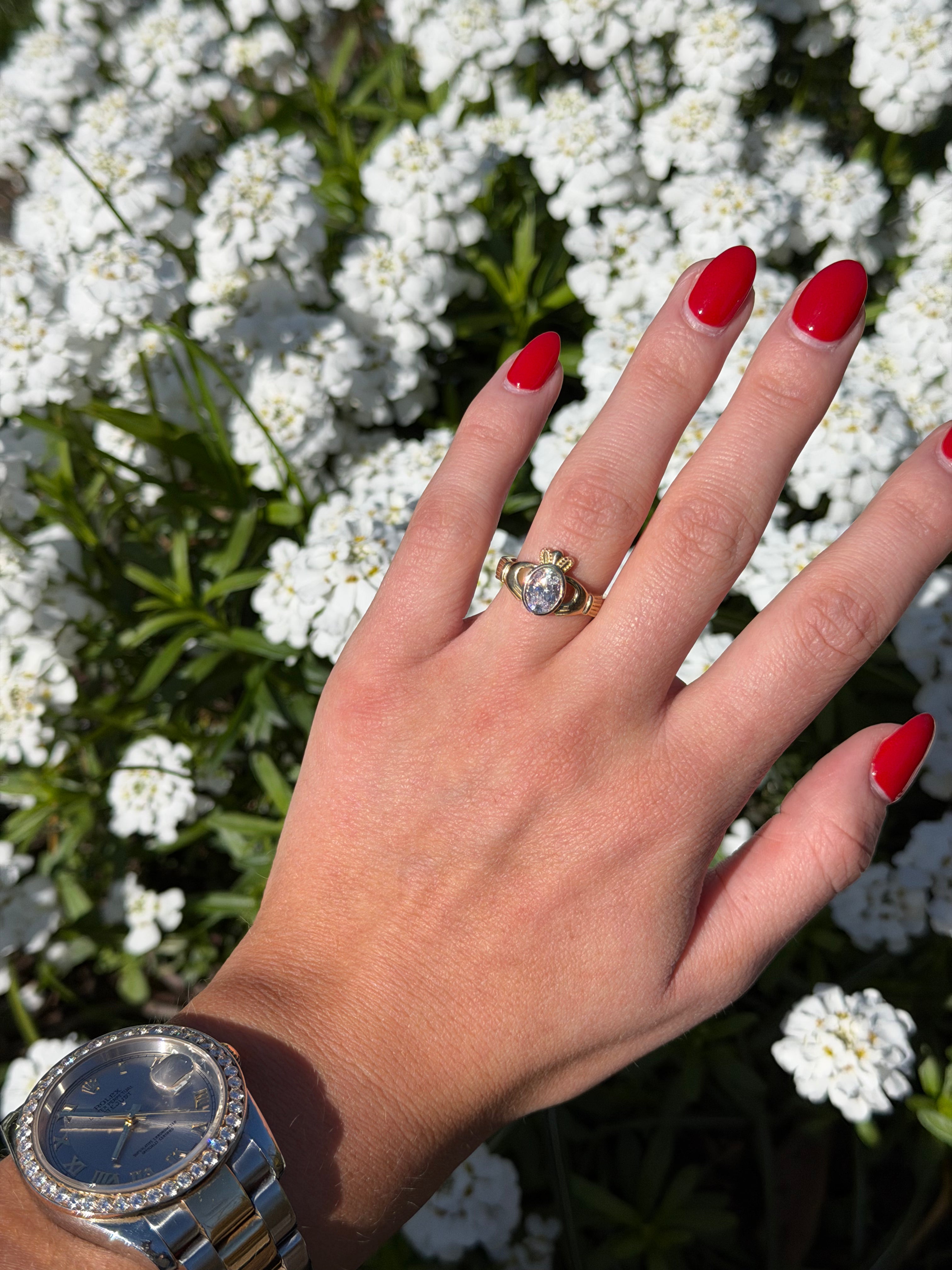 9ct Gold "Sorcha" Claddagh Ring
