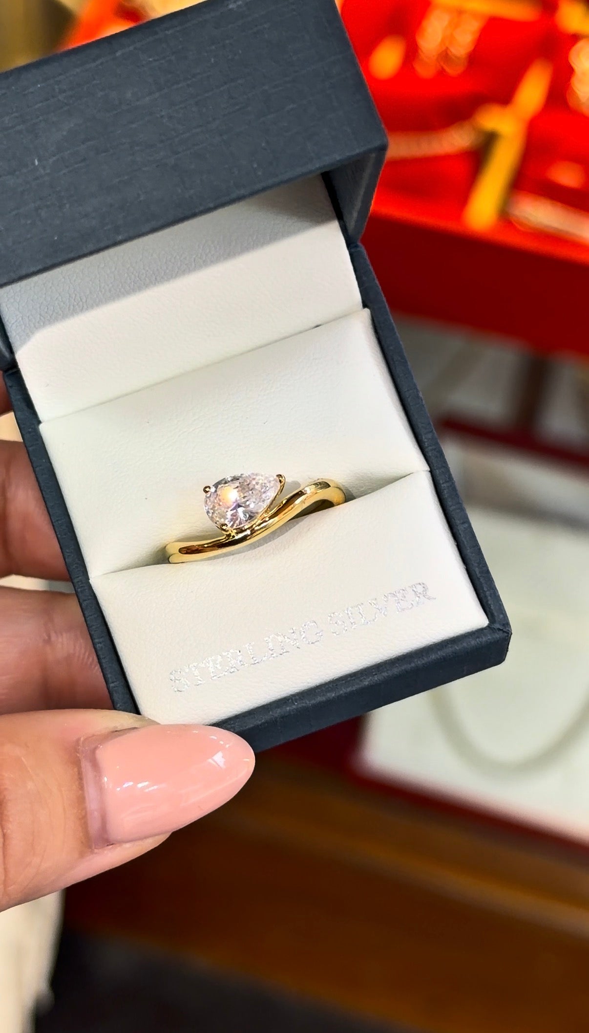 The Sofia Ring Gold Plated