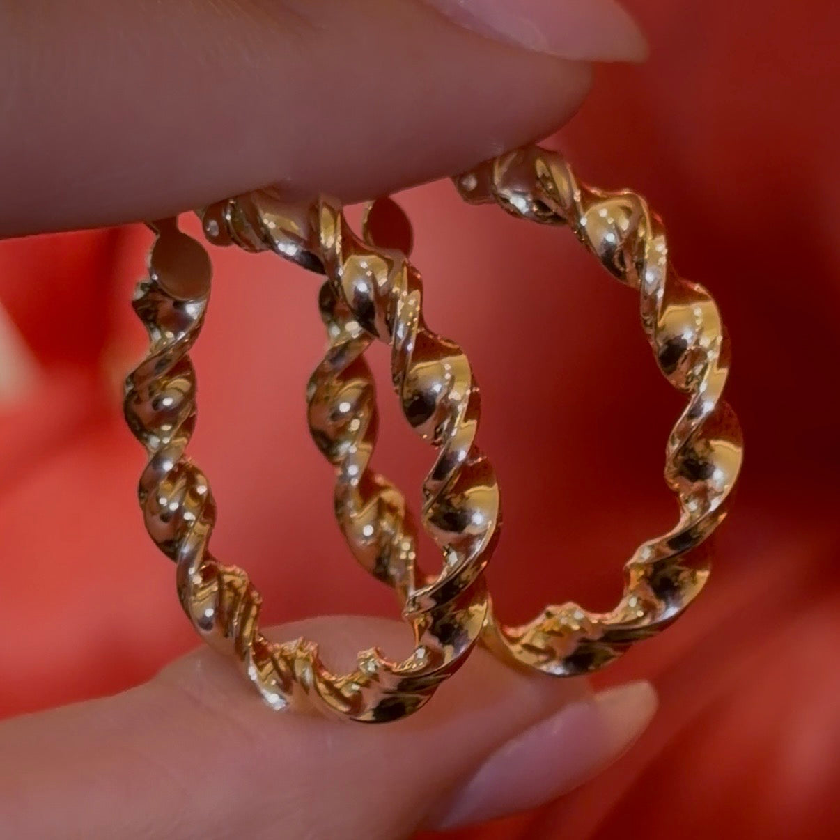 The Judy twist hoops