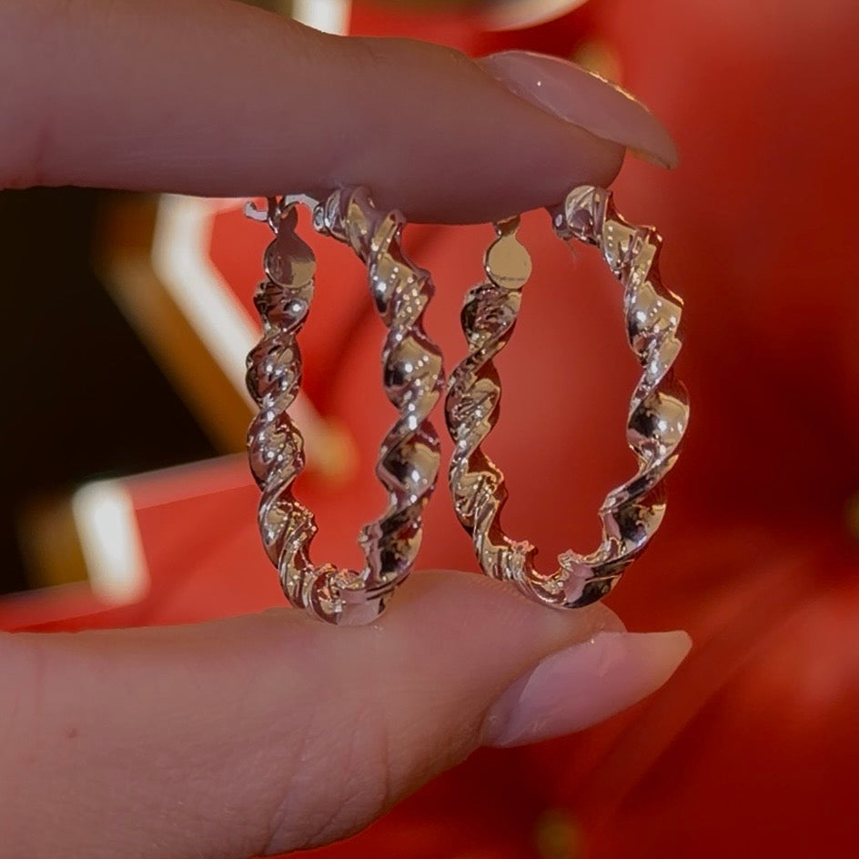 The Judy twist hoops