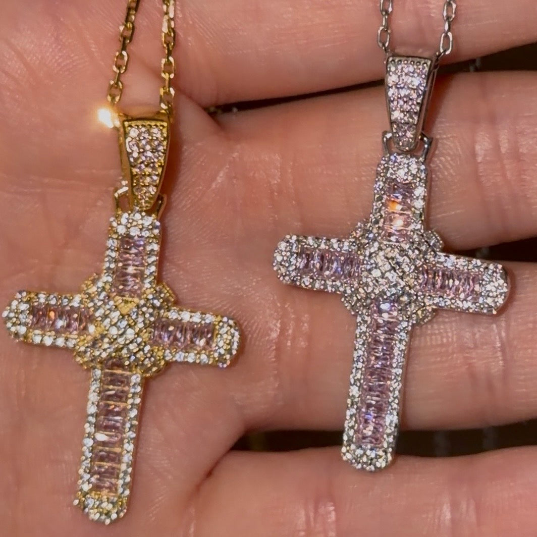 The Pretty Pink Cross