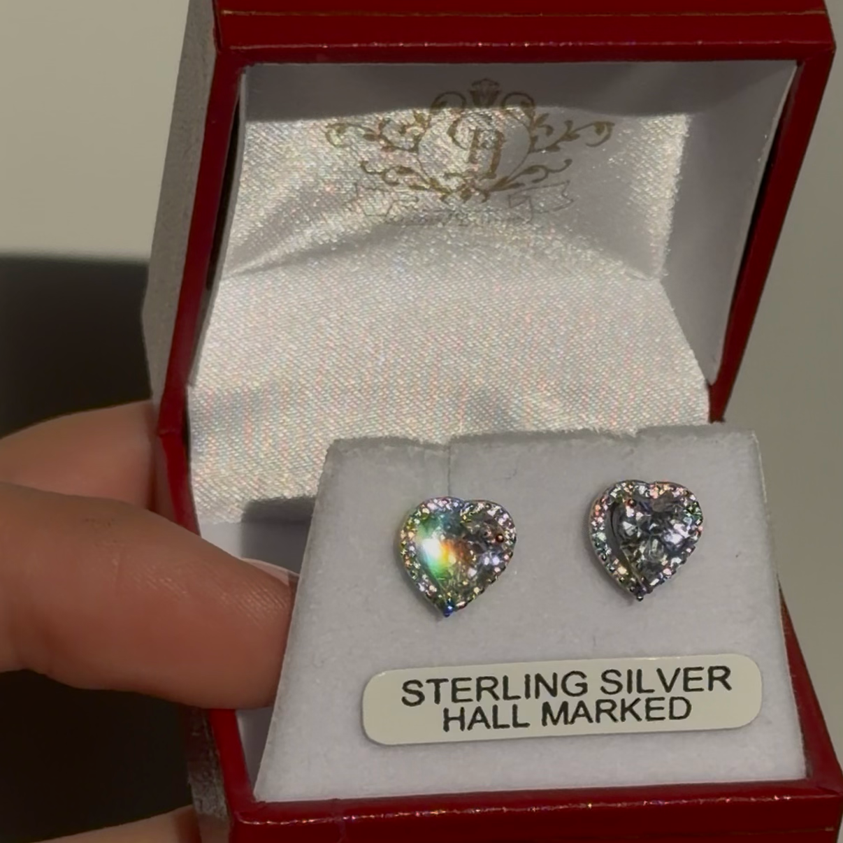 The 2 in 1 Heart studs