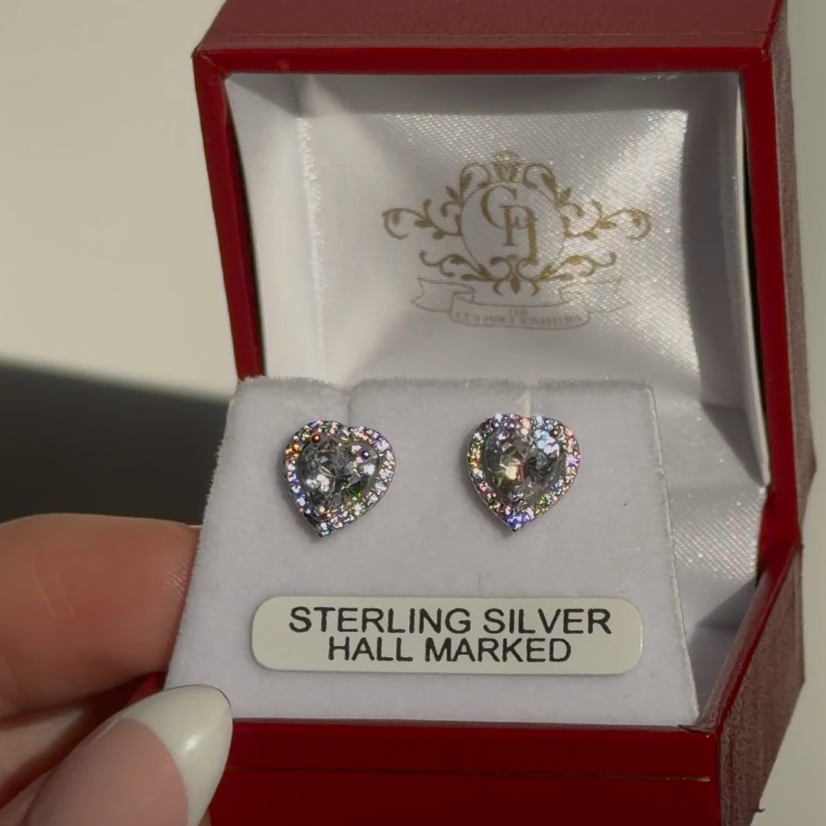 The 2 in 1 Heart studs