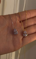 The Celine pear drop chain