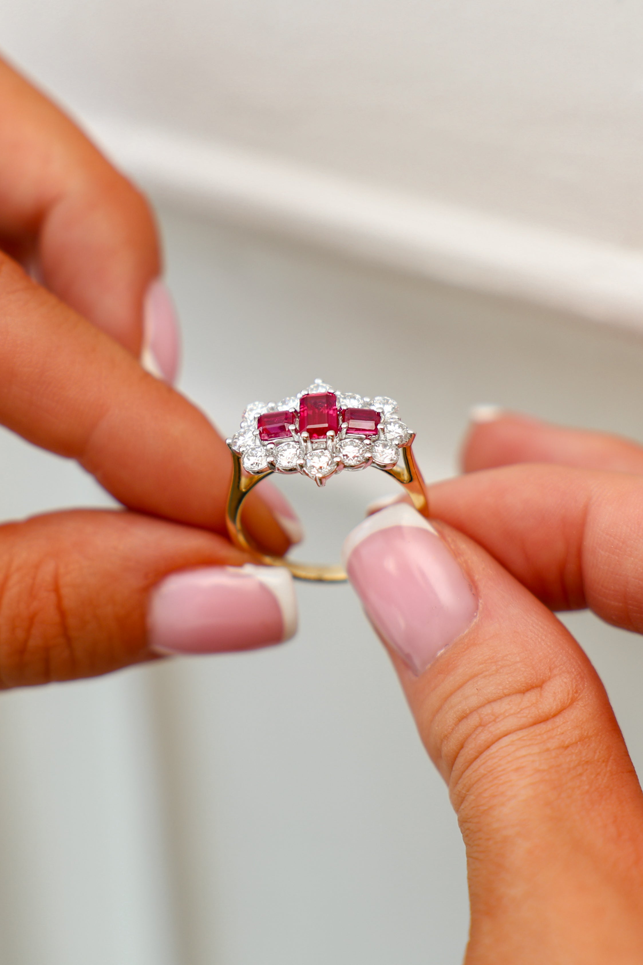 The Imogen Ruby Ring