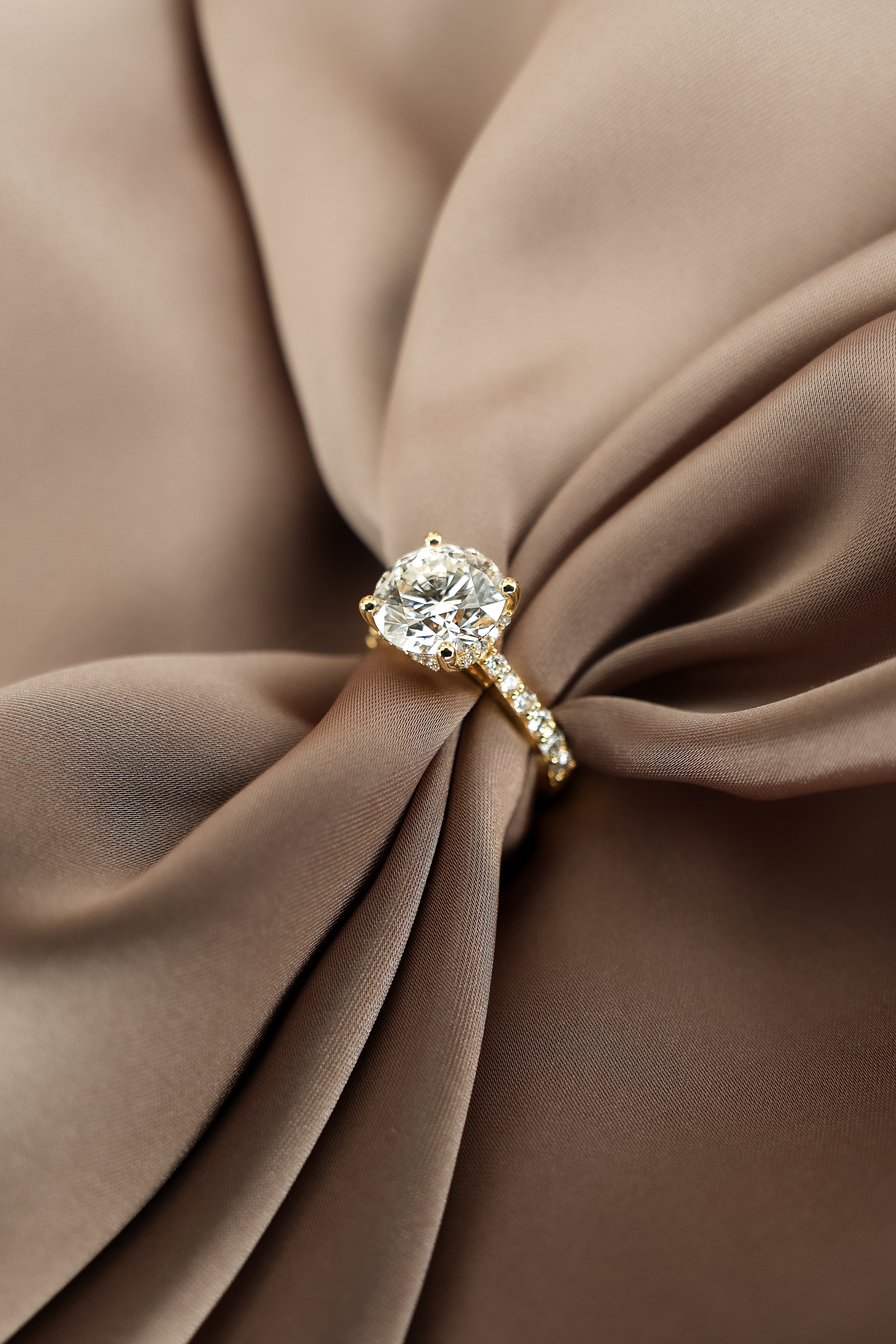 The Scarlett Ring Yellow Gold