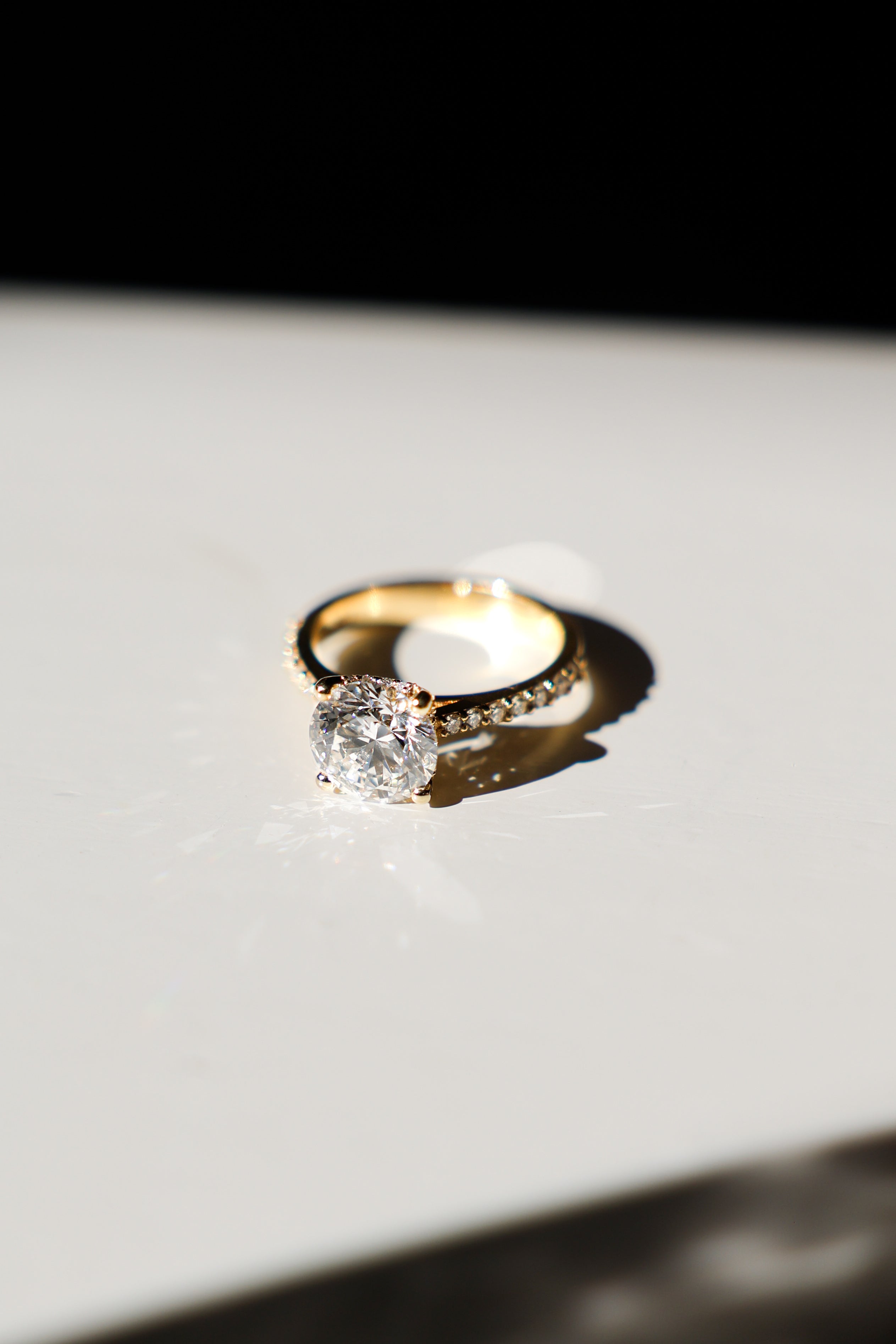 The Scarlett Ring Yellow Gold