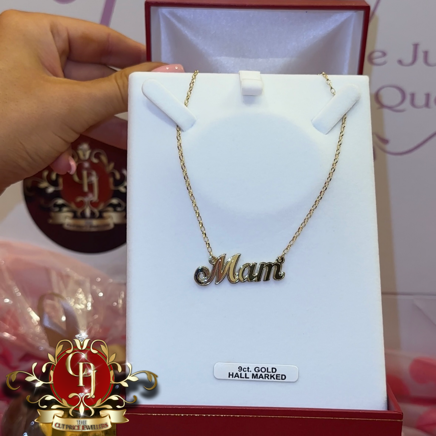 Mother’s Day Box! 9ct Gold “Mam” | The Cut Price Jewellers