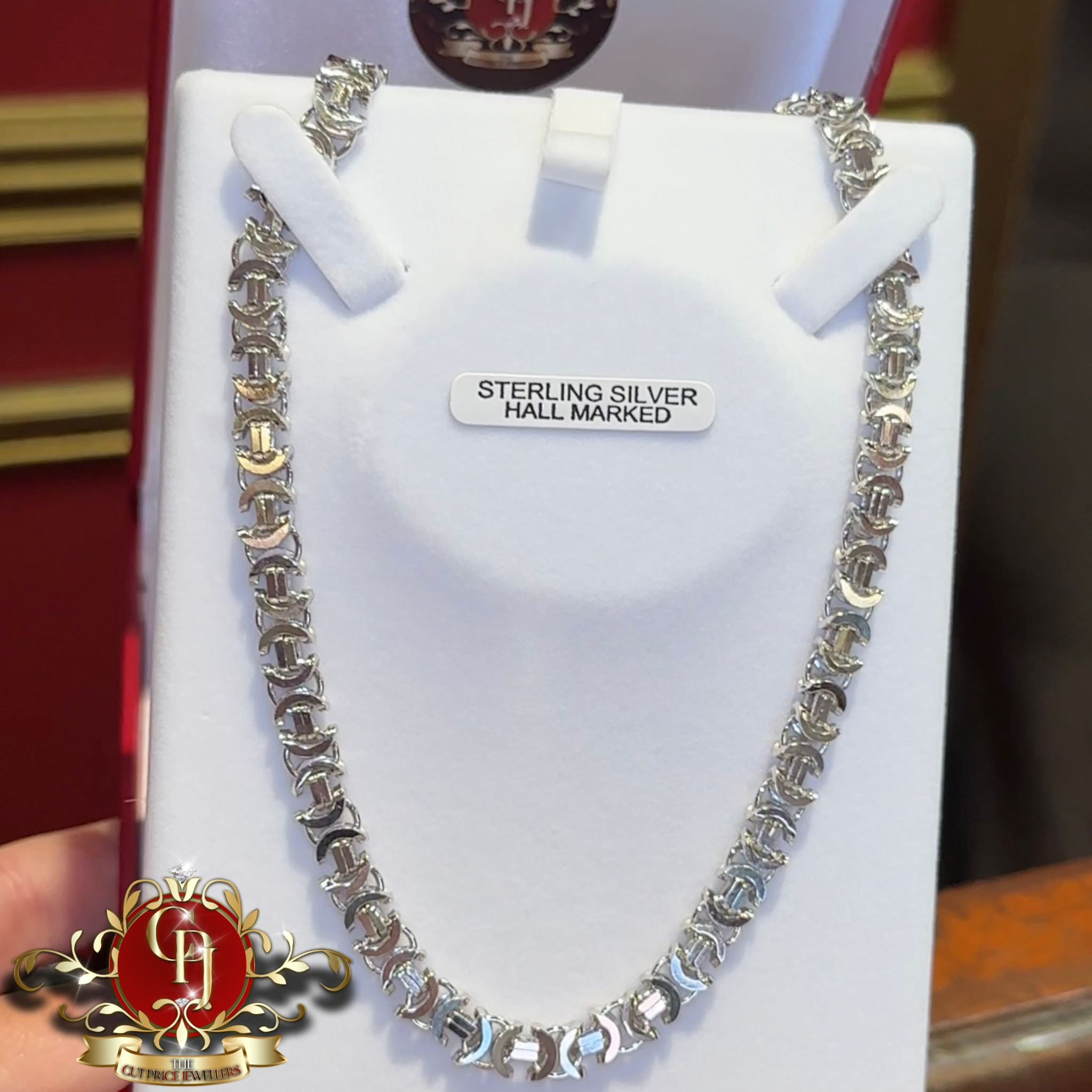 Men’s Sterling Silver Kingslink Chain