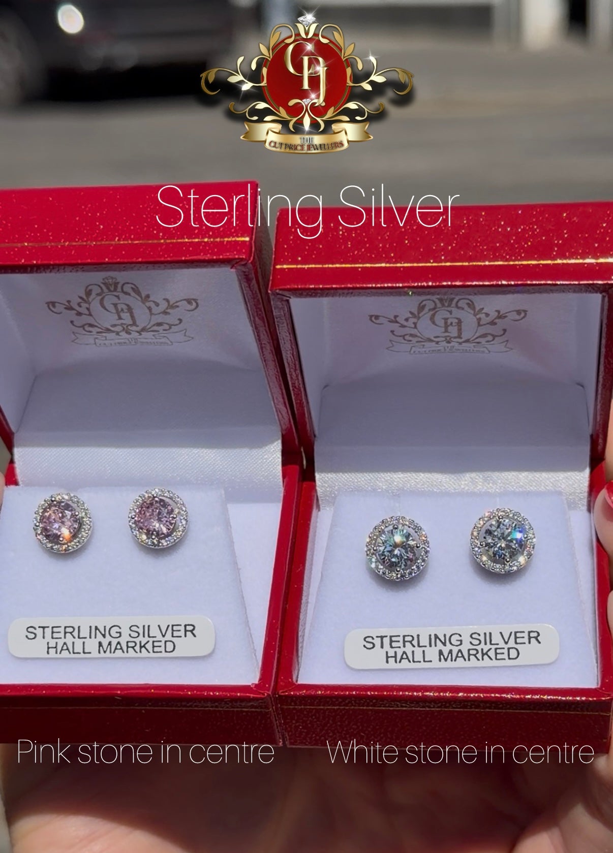 The Angel Stud Earrings