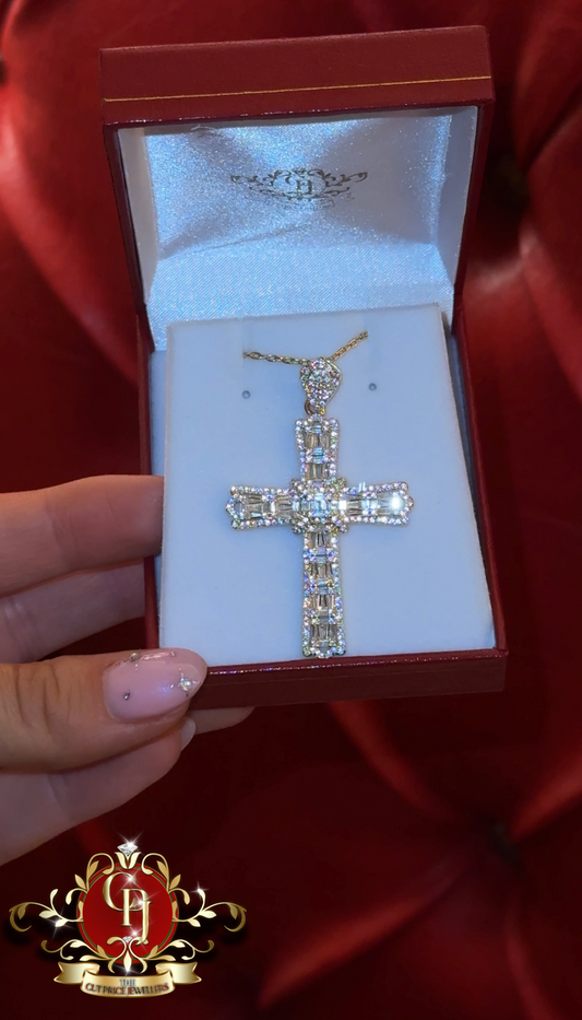 The Lacey Cross & Chain Gold-Plated