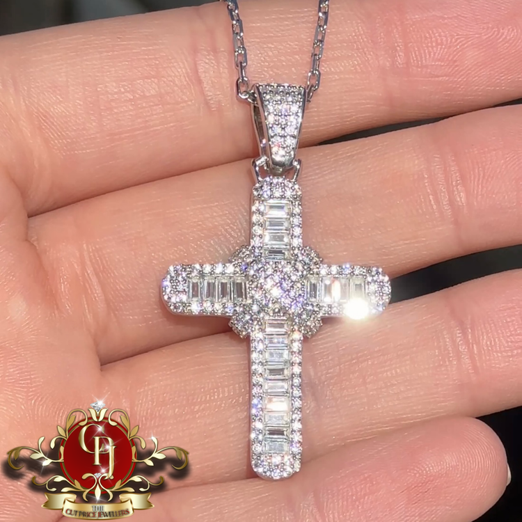 The BF Sterling Silver Cross